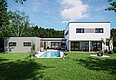 Designhaus aus Ziegel